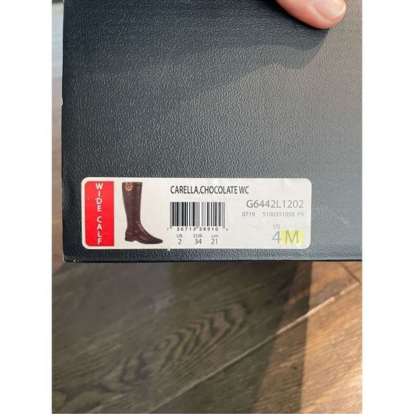 Naturalizer Carella Chocolate Wide Calf - Picture 5 of 7